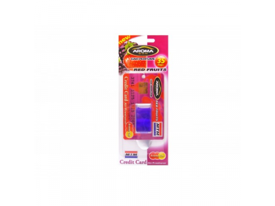 Ароматизатор AROMA CAR CREDIT CARDRed Fruits от AROMA CAR Ароматизатор AROMA CAR CREDIT CARDRed Fruits