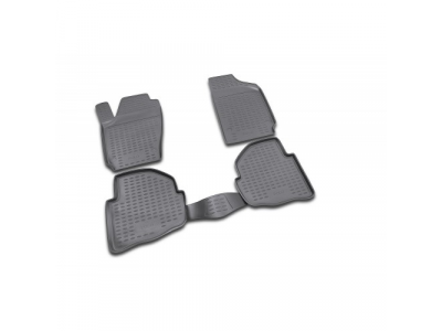 Коврики в салон VW Polo 02/2002-2009, 4 шт. (полиуретан) от ELEMENT Коврики в салон VW Polo 02/2002-2009, 4 шт. (полиуретан)