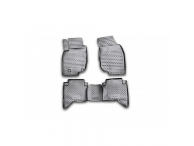 Коврики в салон TOYOTA Hilux, 2011-2015, 4 шт. (полиуретан) от ELEMENT Коврики в салон TOYOTA Hilux, 2011-2015, 4 шт. (полиуретан)