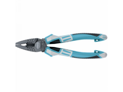 Плоскогубцы комбинированные 180 мм, трехкомпонентные рукоятки// GROSS