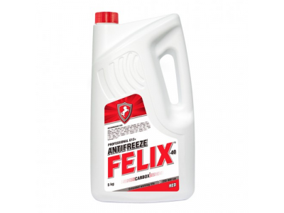 Aнтифриз FELIX CARBOX-40 G12 5кг (красный)