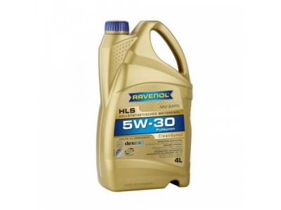 Моторное масло Ravenol HLS 5W30, 4л от Ravenol Моторное масло Ravenol HLS 5W30, 4л