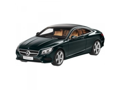 Модель автомобиля Mercedes S-Klasse, Coup? 1/18, emerald green, артикул B66961244 от Mercedes Модель автомобиля Mercedes S-Klasse, Coup? 1/18, emerald green, артикул B66961244